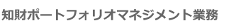 知財ポートフォリオマネジメント業務